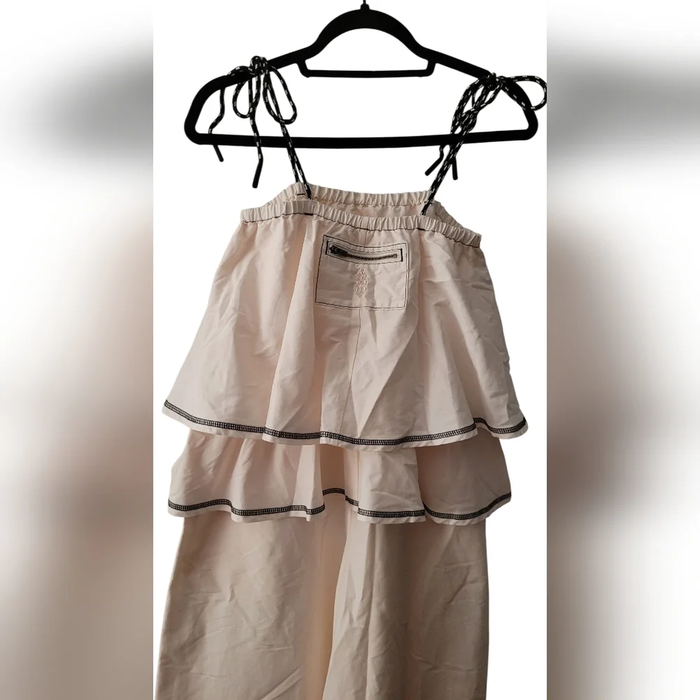 New Free People Movement Warm Down One Piece Ivory Size Small NWOT - Picture 7 of 10